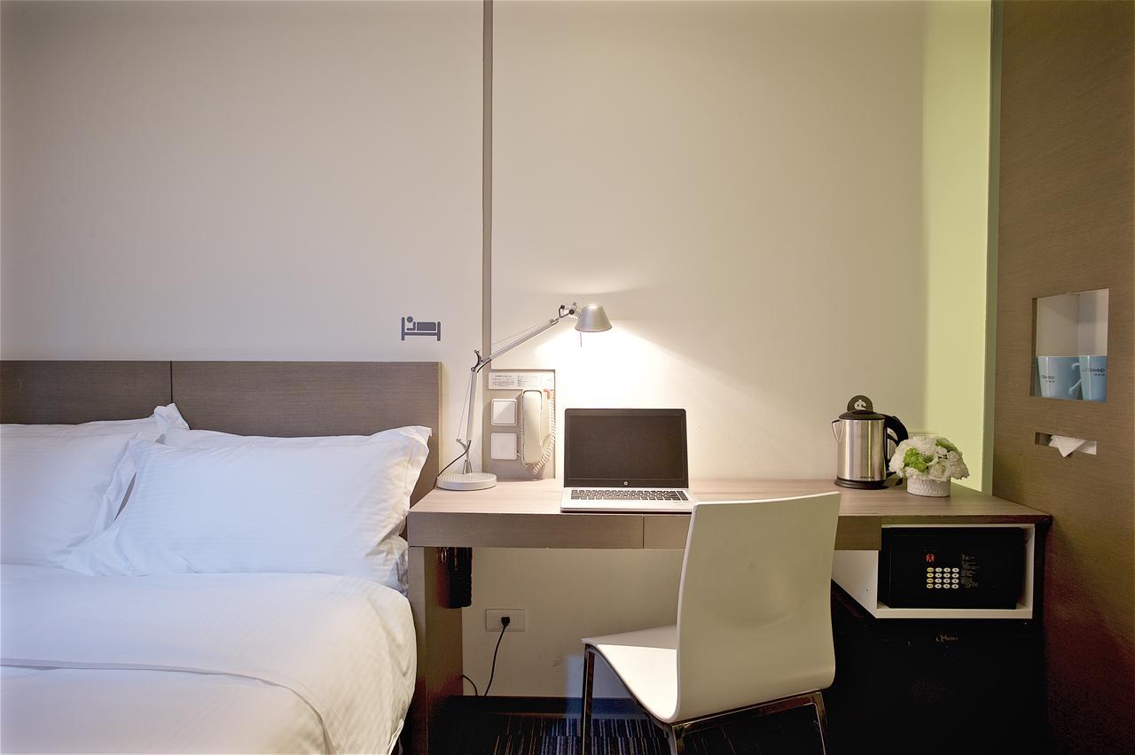 Just Sleep - Lin Sen Hotel Taipei Exterior foto
